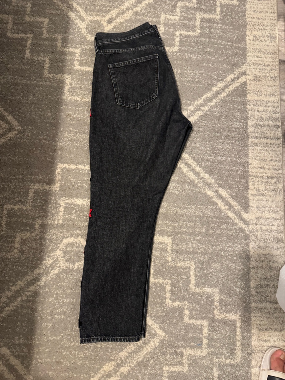 Polo Ralph Lauren Beaded Southwestern Black Jeans - Picture 4 of 9